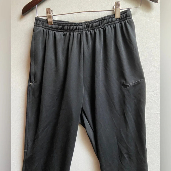 Nike black dri-fit track pants joggers Sz S - Picture 10 of 12